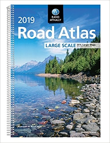 Papel Usa 2019 Road Atlas - Large Scale