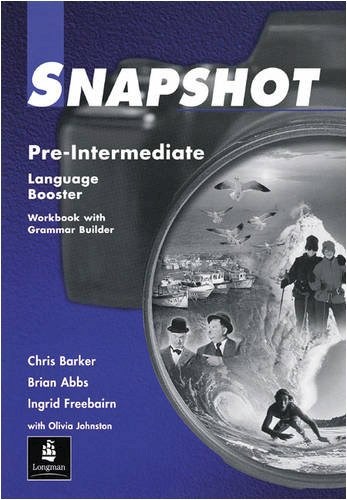 Papel SNAPSHOT PRE-INTERMEDIATE LANGUAGE BOOSTER WORKBOOK
