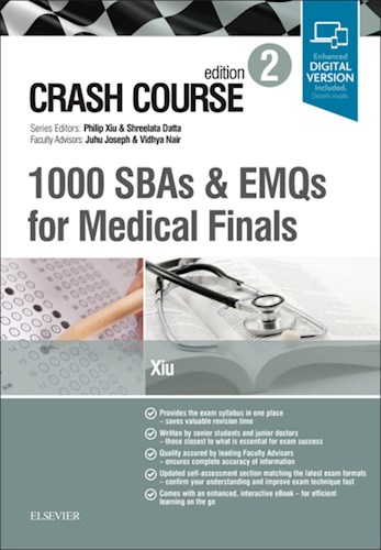  Crash Course  1000 Sbas And Emqs For Medical Finals