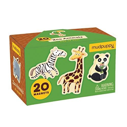 Papel Zoo Animals Box Of Magnets
