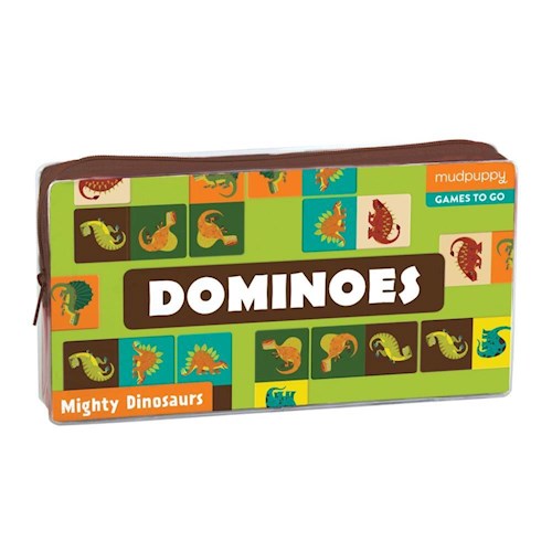 Papel Mighty Dinosaurs Dominoes