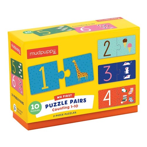 Papel Counting 1-10 - My First Puzzle Pairs