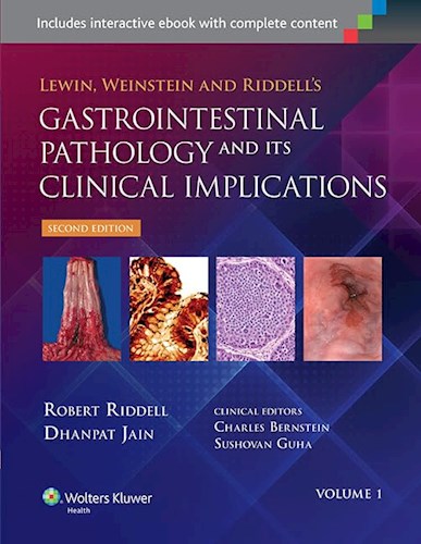 Papel Lewin, Weinstein and Riddell's Gastrointestinal Pathology and its Clinical Implications (2 Vol) Ed.2