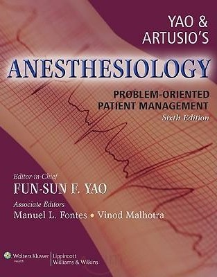 Papel Yao And Artusio's Anesthesiology