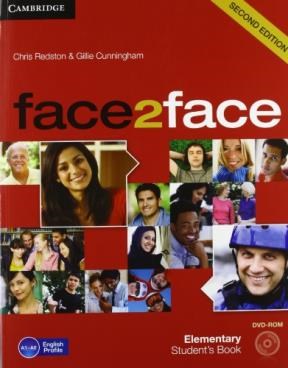 Papel FACE2FACE ELEMENTARY STUDENT'S BOOK (WITH DCD-ROM) (A1-A2) (SECOND EDITION) (NOVEDAD 2018)