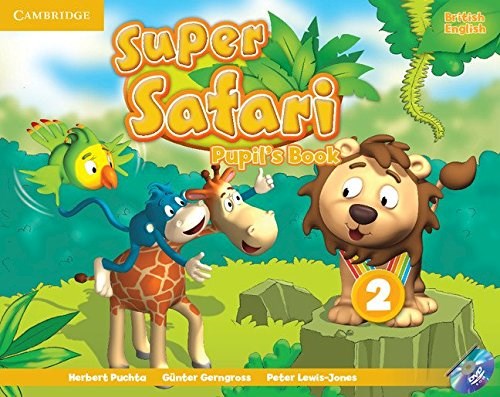 Papel Super Safari Level 2 Pupil'S Book With Dvd-Rom