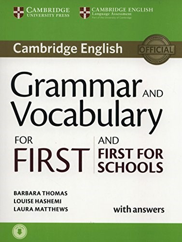 Papel Grammar And Vocabulary For First And First For Schools With Answers And Audio