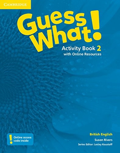 Papel GUESS WHAT 2 ACTIVITY BOOK WITH ONLINE RESOURCES CAMBRIDGE (BRITISH ENGLISH) (NOVEDAD 2020)