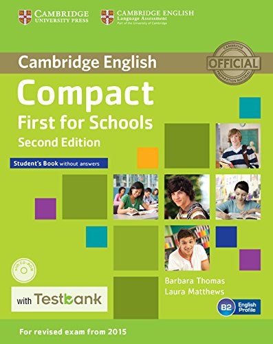 Papel COMPACT FIRST FOR SCHOOLS (2ND.EDITION) - STUDENT'S BOOK NO