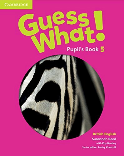 Papel GUESS WHAT 5 PUPIL'S BOOK CAMBRIDGE (BRITISH ENGLISH) (NOVEDAD 2020)