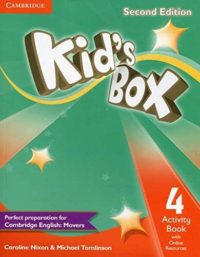 Papel KID'S BOX 4 ACTIVITY BOOK CAMBRIDGE (WITH ONLINE RESOURCES) (SECOND EDITION)