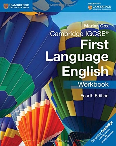 Papel CAMBRIDGE IGCSE FIRST LANGUAGE ENGLISH (WORKBOOK) (4 EDICION)