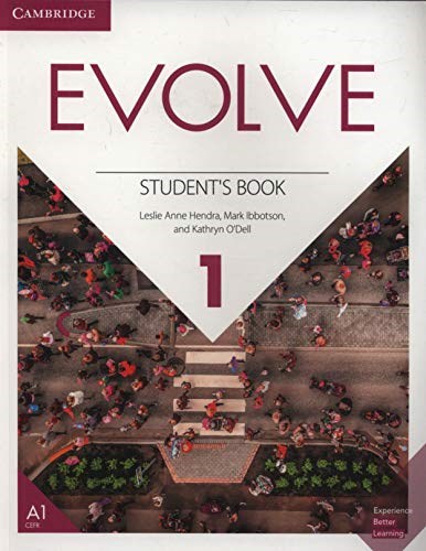 Papel EVOLVE 1 STUDENT'S BOOK CAMBRIDGE (A1 CEFR) (NOVEDAD 2020)
