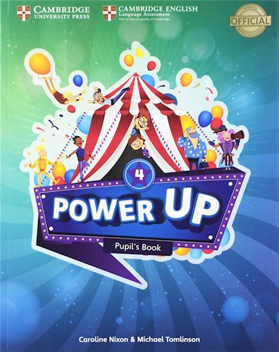 Papel POWER UP 4 PUPIL'S BOOK CAMBRIDGE (NOVEDAD 2020)