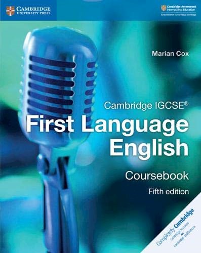 Papel CAMBRIDGE IGCSE FIRST LANGUAGE ENGLISH COURSEBOOK (FIFTH EDITION)