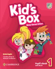 Papel KID'S BOX NEW GENERATION 1 PUPIL'S BOOK WITH EBOOK CAMBRIDGE (BRITISH ENGLISH)