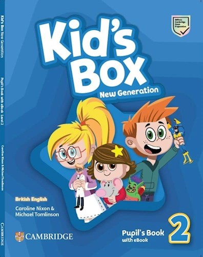 Papel KID'S BOX NEW GENERATION 2 PUPIL'S BOOK WITH EBOOK CAMBRIDGE (BRITISH ENGLISH)