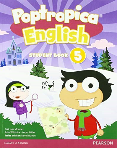 Papel POPTROPICA ENGLISH 5 STUDENT'S BOOK PEARSON (AMERICAN ENGLISH)