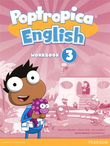 Papel POPTROPICA ENGLISH 3 WORKBOOK & AUDIO CD PACK (AMERICAN ENGLISH)