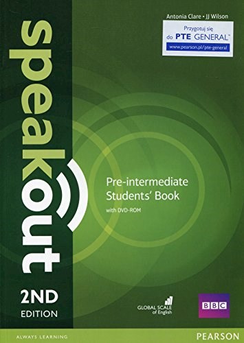 Papel SPEAKOUT PRE INTERMEDIATE STUDENT'S BOOK WITH DVD (SECOND EDITION)