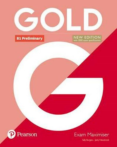 Papel GOLD B1 PRELIMINARY PEARSON (WITHOUT KEY) (WITH 2020 EXAM SPECIFICATIONS) (NOVEDAD 2020)