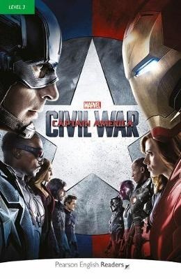 Papel MARVEL CAPTAIN AMERICA CIVIL WAR (PEARSON ENGLISH READERS LEVEL 3) (CEFR A2+) (AUDIO PACK ONLINE)