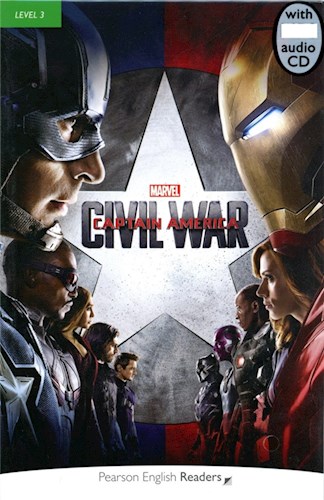 Papel Marvel'S Captain America: Civil War (Pearson Readers Level 3)
