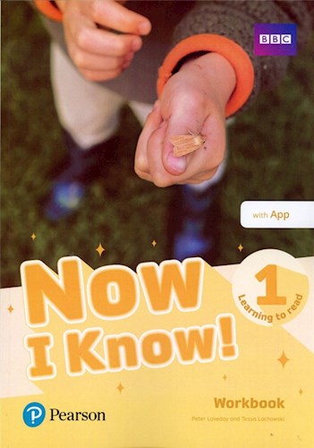 Papel NOW I KNOW 1 LEARNING TO READ WORKBOOK PEARSON (CEFR PRE A1/A1) (WITH APP) (NOVEDAD 2020)