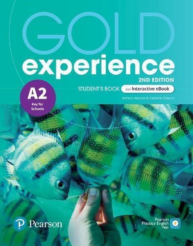 Papel GOLD EXPERIENCE A2 KEY FOR SCHOOLS STUDENT'S BOOK AND INTERACTIVE BOOK PEARSON (2ND EDITION)