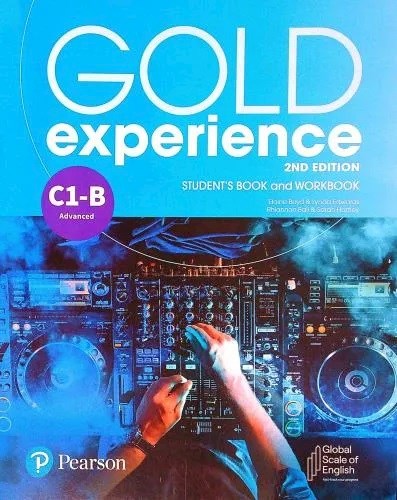 Papel GOLD EXPERIENCE C1 B STUDENT'S BOOK AND WORKBOOK PEARSON (C1 B ADVANCED) (2 ED)
