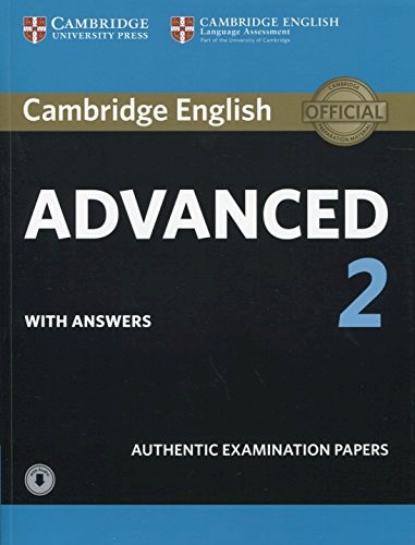 Papel Cambridge English Advanced 2 With Answers And Audio (Authentic Examination Papers)