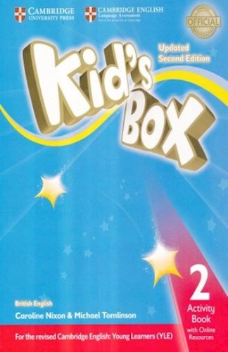 Papel KID'S BOX 2 ACTIVITY BOOK WITH ONLINE RESOURCES CAMBRIDGE (BRITISH ENGLISH) (UPDATED SECOND EDITION)