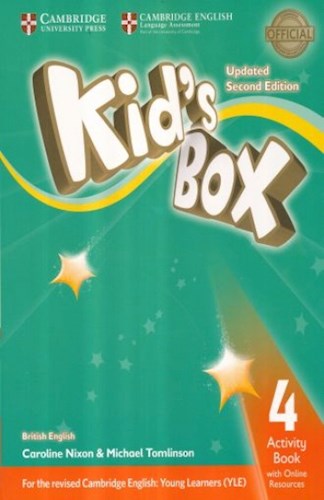 Papel KID'S BOX 4 ACTIVITY BOOK WITH RESOURCES ONLINE CAMBRIDGE (BRITISH ENGLISH) (UPDATED SECOND EDITION)