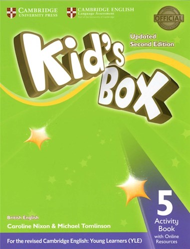 Papel KID'S BOX 5 ACTIVITY BOOK WITH ONLINE RESOURCES CAMBRIDGE (BRITISH ENGLISH) (UPDATED SECOND EDITION)