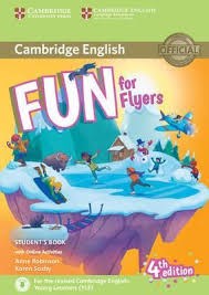 Papel FUN FOR FLYERS STUDENT'S BOOK WITH ONLINE ACTIVITIES CAMBRIDGE (4TH ED)