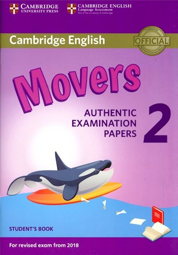Papel MOVERS 2 STUDENT'S BOOK CAMBRIDGE (FOR REVISED EXAM FROM 2018) (NOVEDAD 2022)