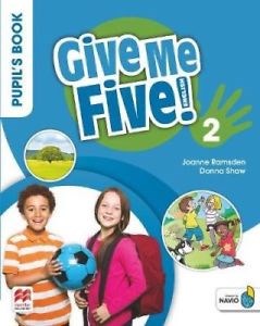 Papel GIVE ME FIVE 2 PUPIL'S BOOK MACMILLAN (NOVEDAD 2019)