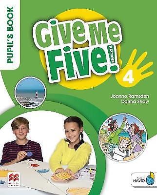 Papel GIVE ME FIVE 4 PUPIL'S BOOK MACMILLAN (NOVEDAD 2019)