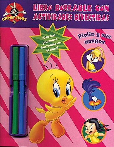 Papel PIOLIN Y SUS AMIGOS [LIBRO BORRABLE CON ACTIVIDADES DIV