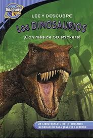 Papel DINOSAURIOS (COLECCION LEE Y DESCUBRE) (CON MAS DE 50 S  TICKERS) (DISCOVERY KIDS) (CARTONE)