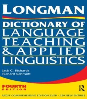 Papel Longman Dictionary Of Language Teaching And Applied Linguistics (4Th Edition)