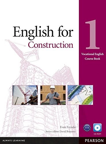 Papel ENGLISH FOR CONSTRUCTION 1 (VOCATIONAL ENGLISH COURSE BOOK) (WITH CD-ROM)