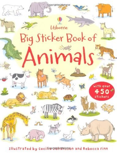 Papel Big Sticker Book Of Animals