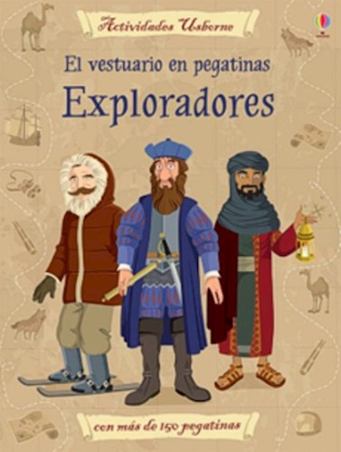 Papel EXPLORADORES EL VESTUARIO EN PEGATINAS (ACTIVIDADES USB  ORNE)