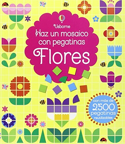 Papel Haz Un Mosaicos Con Pegatinas - Flores
