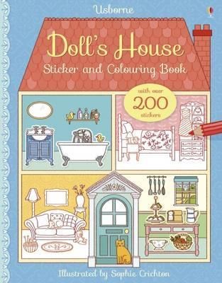 Papel Doll'S House: Sticker And Colouring Book