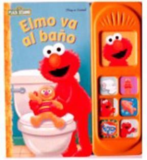 Papel ELMO VA AL BAÑO (7 SONIDOS) (CARTONE)