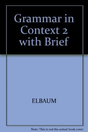 Papel GRAMMAR IN CONTEXT 2