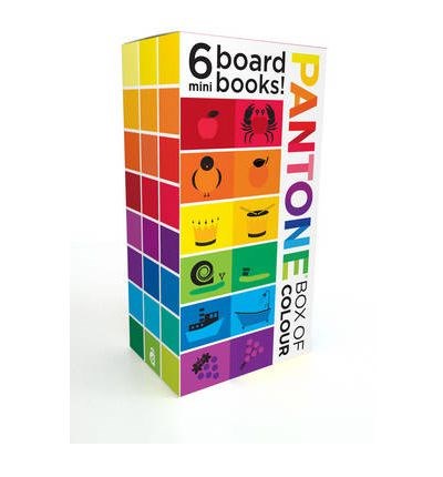 Papel Pantone Box Of Colour - 6 Mini Board Books