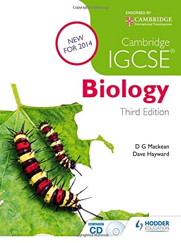 Papel IGCSE BIOLOGY STUDENT'S BOOK (THIRD EDITION) (C/CD)